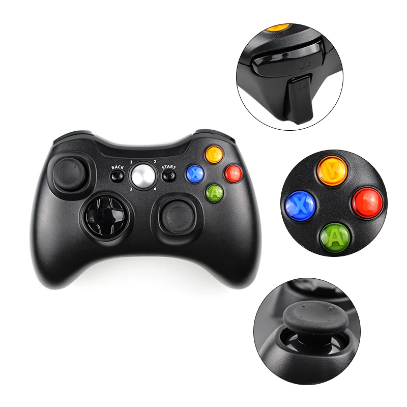 Online 3 in 1 2.4GHz Bluetooth Wireless Controller For Sony PS3 For Xbox 360 Console Game Joystick Controle For PC Win7 Win8 Win10