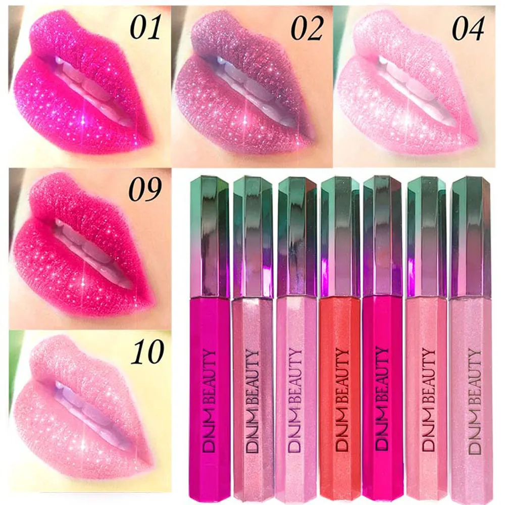 

Sexy 12 Colors Nude Lipsticks Metallic Matte Glitter Velvet Lipstick Glossy Lip-gloss Pigmented Lipstick Lips Cosmetic G601