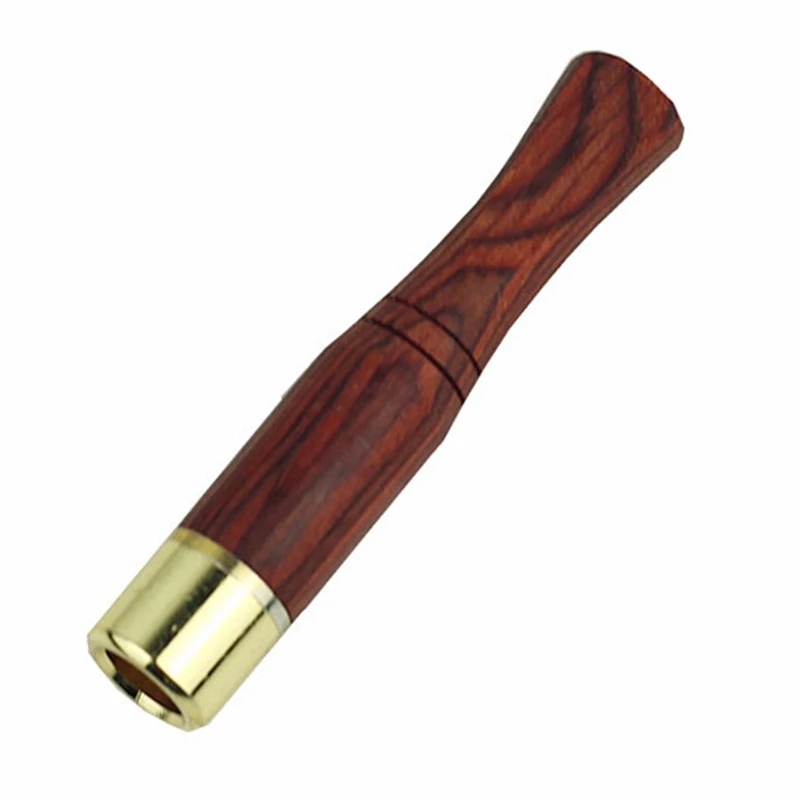 Курительная трубка бит прямой фильтр деревянный лак дым 6 мм/8 мм держатель для сигарет