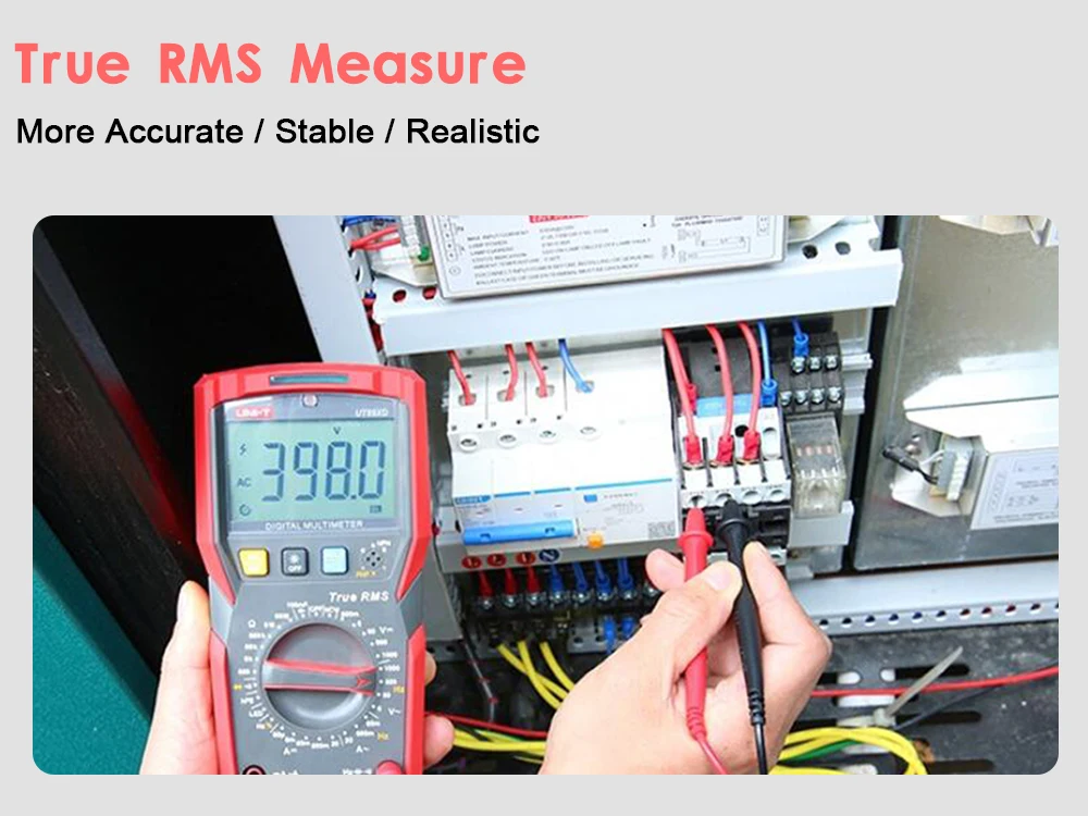 UNI-T UT89XD Цифровой мультиметр истинный среднеквадратичный тестер AC DC Вольтметр Амперметр Емкость Сопротивление частоты светодиодный измерительный прибор