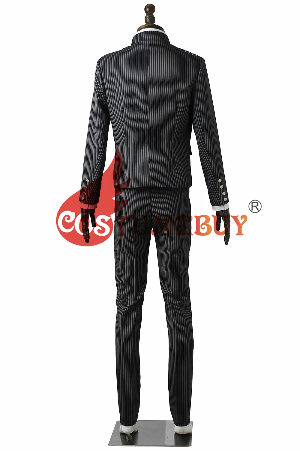 CostumeBuy НОВЫЙ Danganronpa V3 Косплей Saihara костюм для косплея shuichi аниме школьная форма костюм наряд с шляпа рубашка на заказ