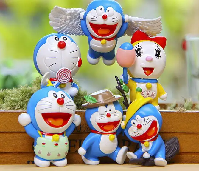 doraemon mini figures