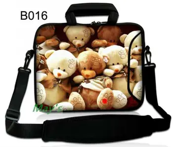

Teddy bear Laptop Shoulder Bag Case For 13" 13.3" Macbook Pro,Air HP Folio