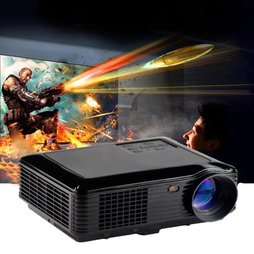 3500 люмен светодиодный проектор для домашнего кинотеатра USB TV 3D HD 1080P бизнес VGA/HDMI 23