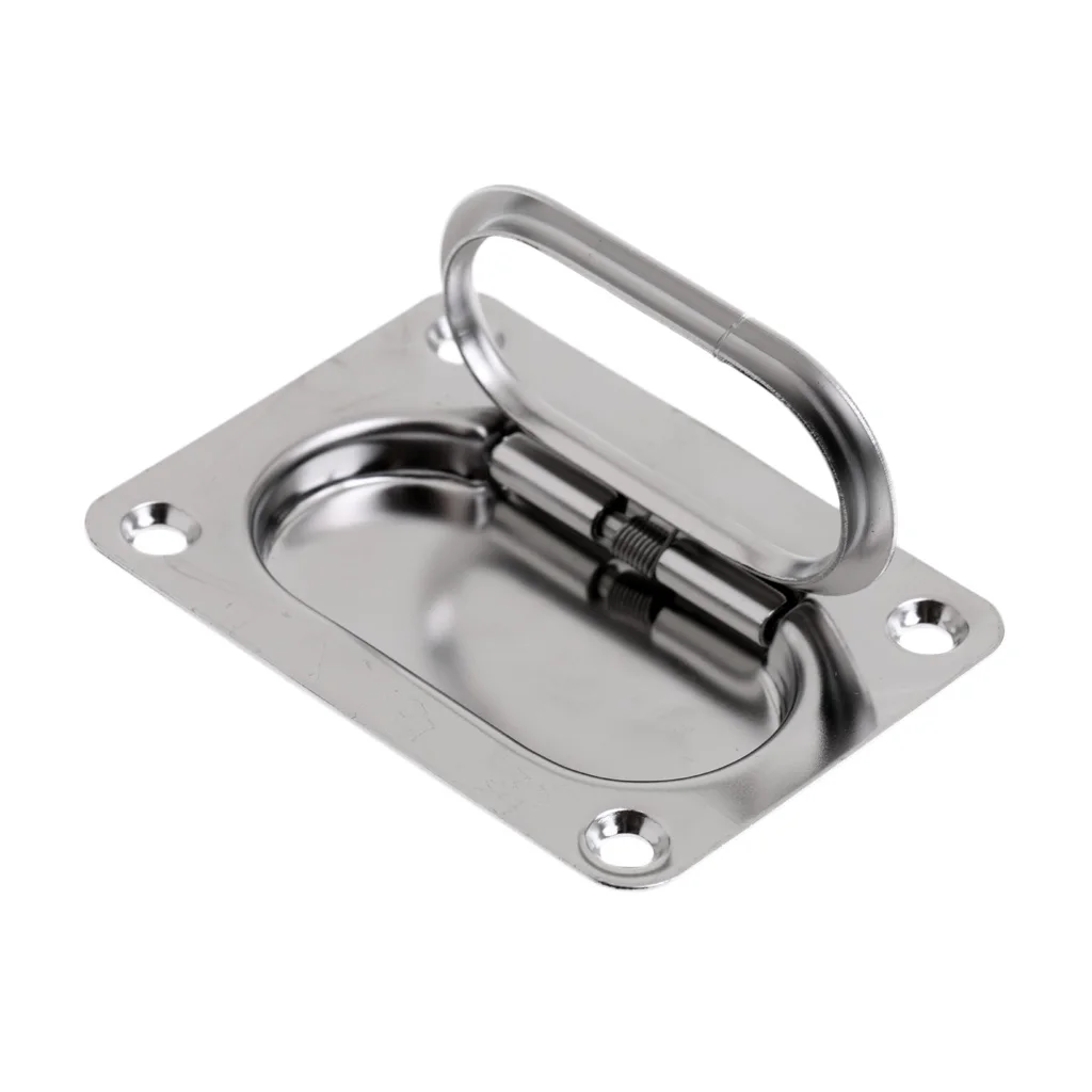 Marine Grade Stainless Steel Hatch Lift Handle/ Latch Flush Mount Boat Marine Door Window