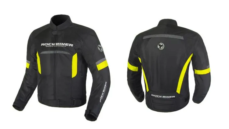 

2018 Summer Rock Biker Motorcycle Jacket Mens Black Motocross Riders Waterproof Jacket Reflective Nylon Motogp Racing Clothing