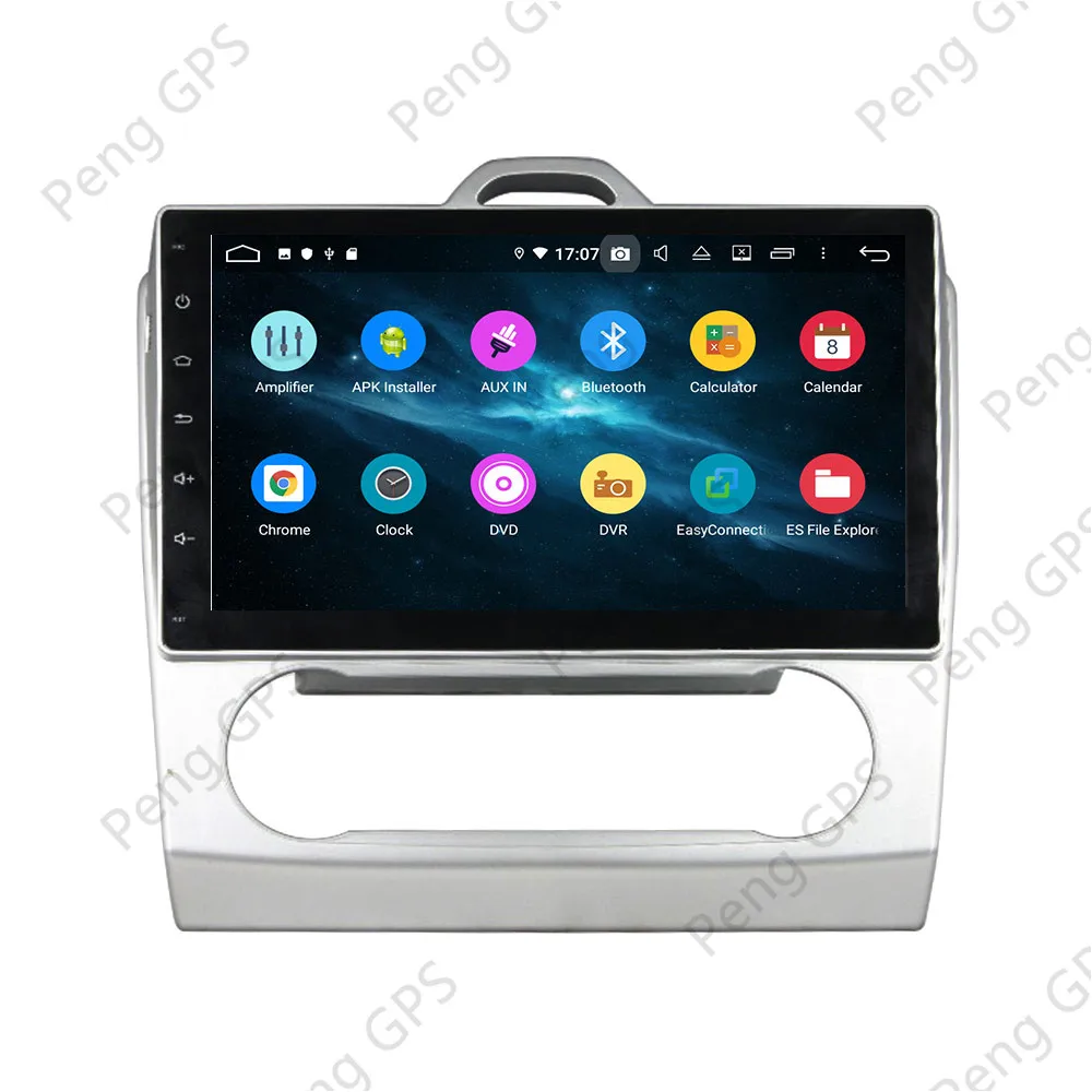 Flash Deal 10.1" 4G+64G car radio multimedia Android9.0 dsp  For Ford focus 2007 2008 -2011 navigation multimedia stereo automatic Headunit 4