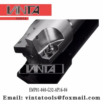 

Free shipping EMP01-040-G32-AP16-04 Indexable milling cutter Mached carbide insert APKT160408