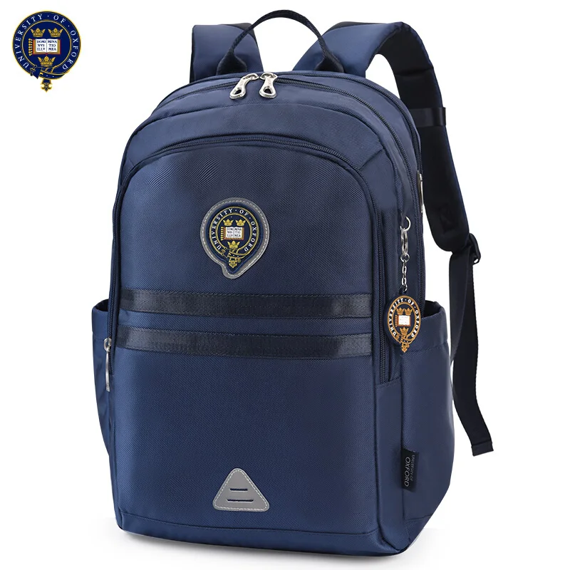 

UNIVERSITY OF OXFORD Elementary/middle CHILDREN Safety Casual School Bag Computer shoulder backpack portfolio for Boysclass 3-6