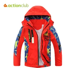 Actionclub 2016 Garçons Vestes Enfants Casual Coupe-Vent Imperméable Survêtement Garçons Sport Vêtements Printemps Automne Enfants Vêtements