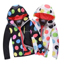 Лыжный костюм моноборд лыжный костюм женский ветрозащитный водонепроницаемый лыжный костюм в горошек