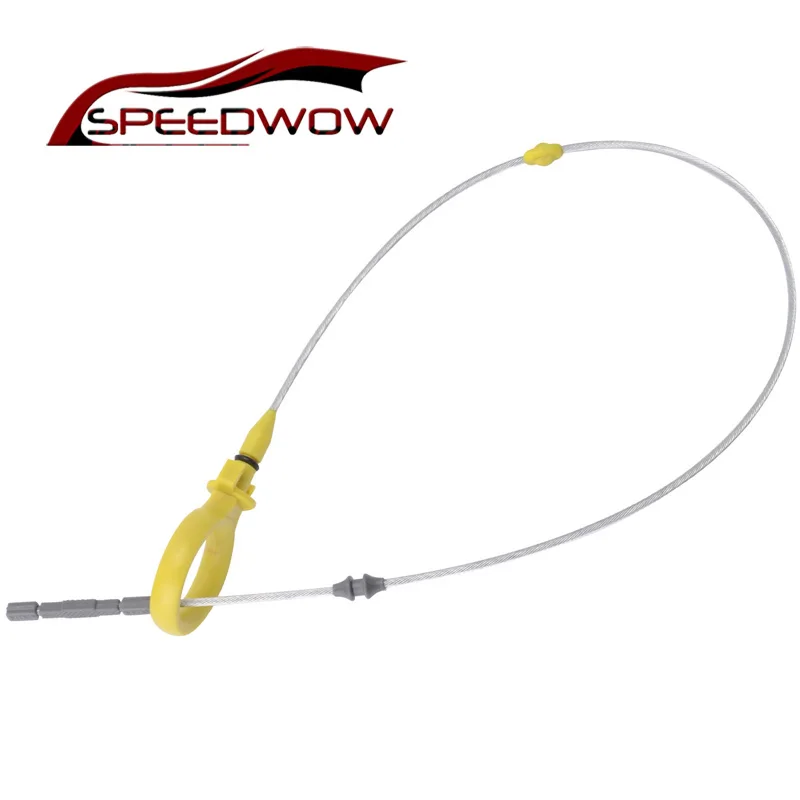 

SPEEDWOW Auto Car Engine Oil Dipstick Transmission Fluid Dipstick For Audi A4 Quattro 2.0T 2005-2009 OEM 06D115611B