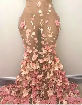 

Pretty 3d flower embroidered tulle lace fabric A1101-27 High quality french net lace fabric for nice dress