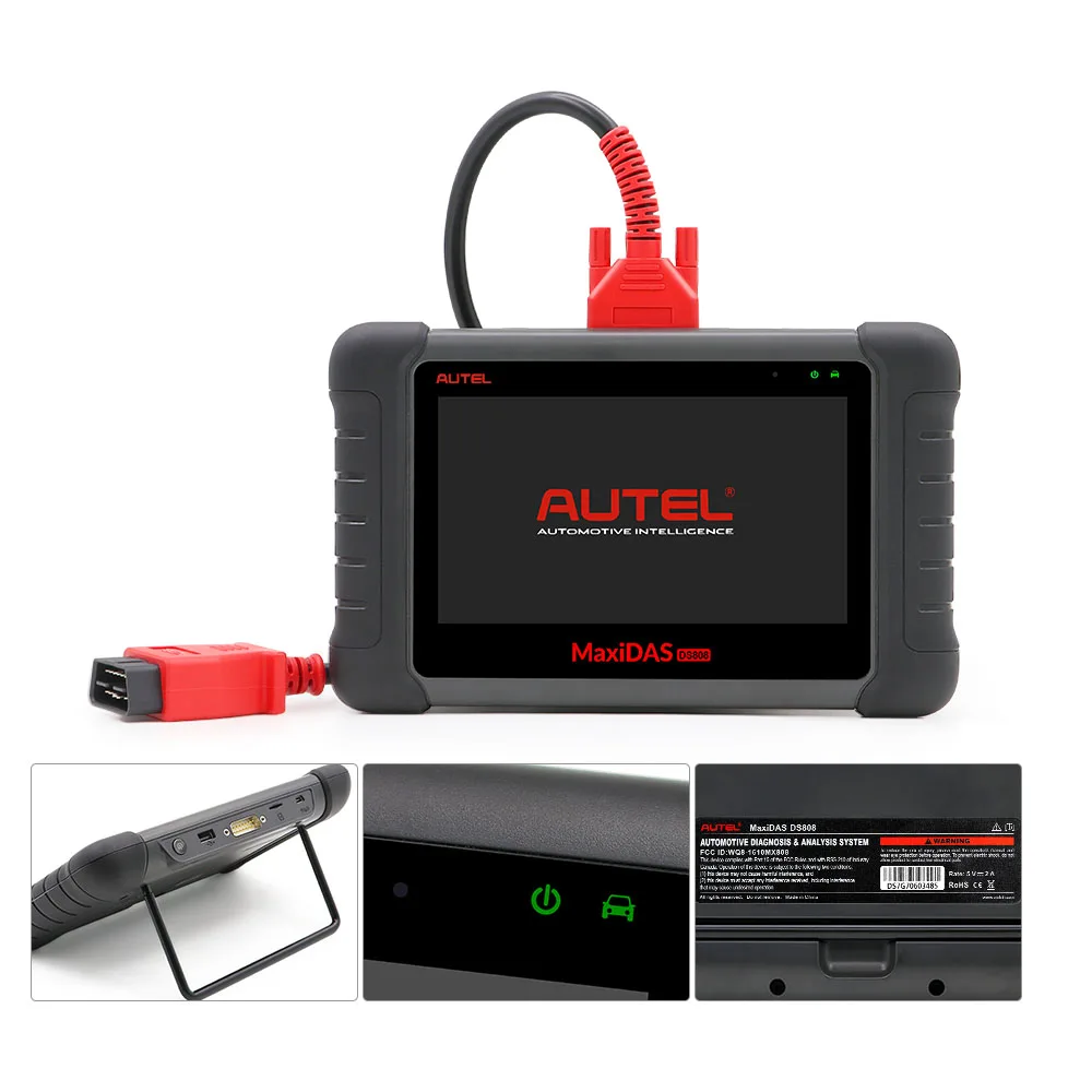 Autel Maxidas DS808 онлайн обновление автомобильный диагностический инструмент мощный DS 808 сканер такой же, как autel ms906 PK DS708 добавить 1 подарок