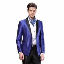 DAROuomo (Jacket+Pants) Men Suits Jacket Fashion Skinny Business Dress Wedding Suits Casual Blazers DR8806