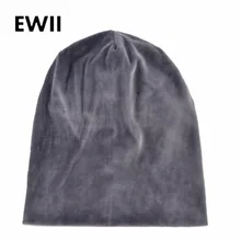 Зимние шапки для женщин, skullies beanies, шапка, Женская Осенняя шапочка-бини, шапка, bonnet femme, Женские повседневные однотонные вельветовые кепки feminino