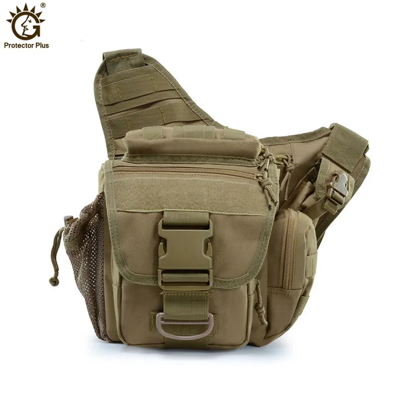 Genuine Military Satchel Shoulder Messenger Vintage Bag Army Fishing waterproof 
