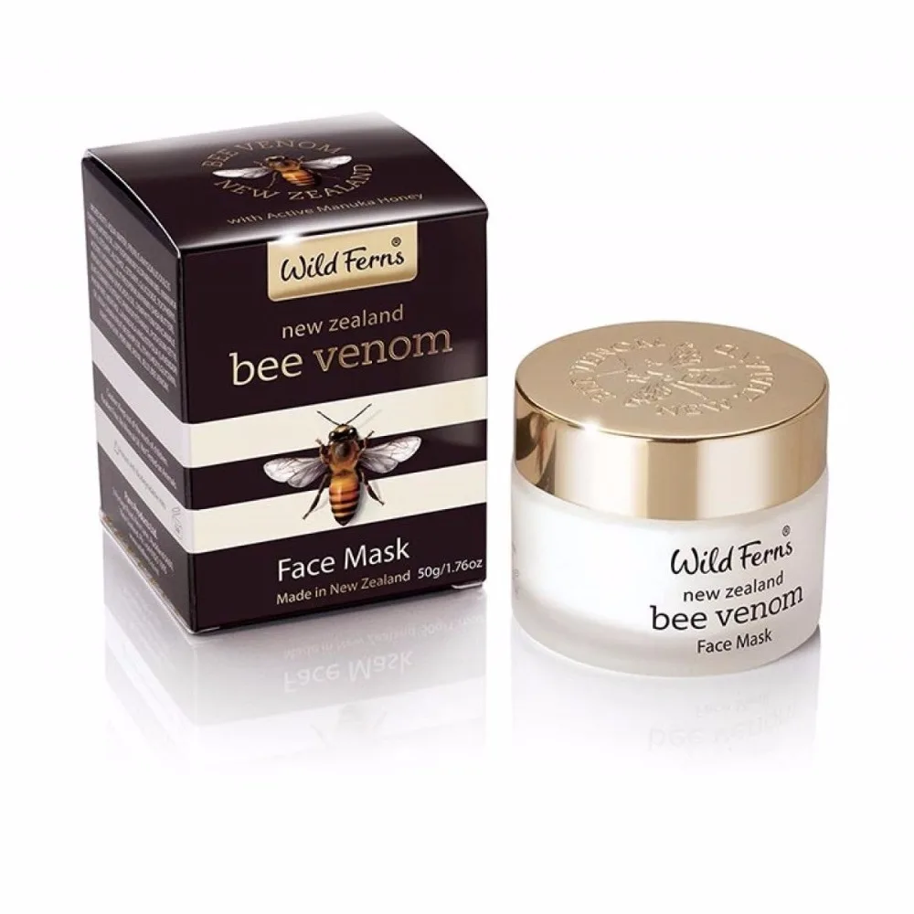 

Details about Wild Ferns New Zealand Bee Venom Face Mask Active Manuka Honey 50g