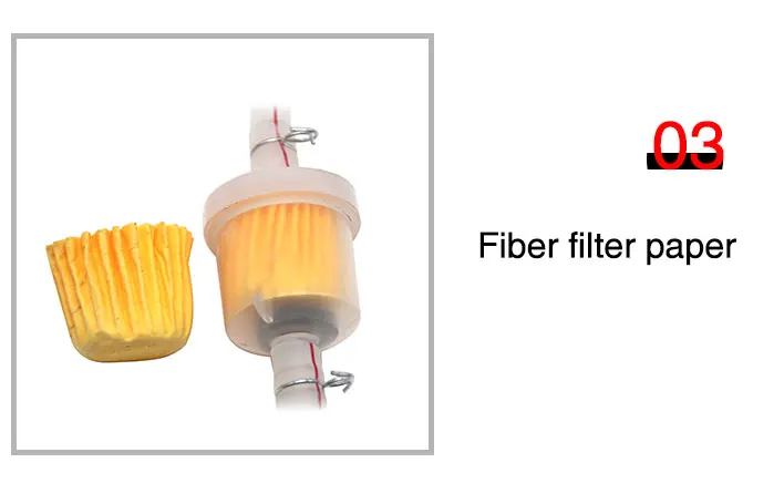 ZSDTRP Универсальный 6 мм мотоцикл бензин 1 м топливный фильтр бензиновый шланг+ 1 масляные фильтры+ 4 зажима