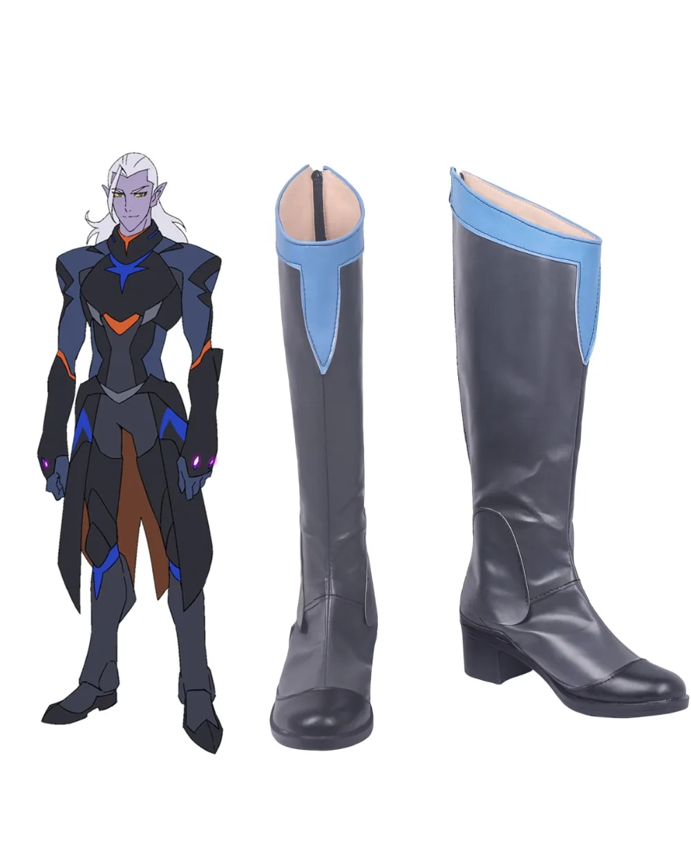 lotor-обувь-Косплэй-вольтрон-Легендарный-Защитник-prince-lotor-ботинки-для-костюмированной-вечеринки-Индивидуальный-заказ-Любой-Размер