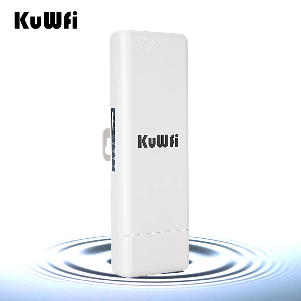 

Kuwfi 450Mbps Outdoor Wireless Wifi Bridge CPE Router 5.8G High Power AP Router Wifi Repeater Wifi Extender 2km Wifi Range