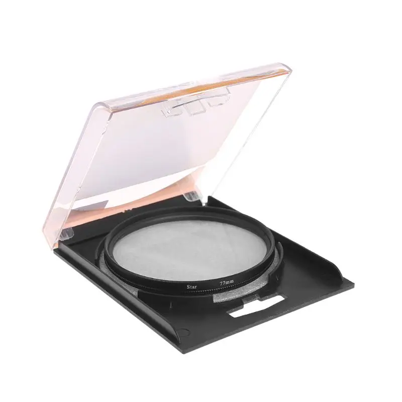 

82mm 67mm 77mm Rotating 4-Point Star Cross Screen Filter For DSLR SLR DC Camera Lens
