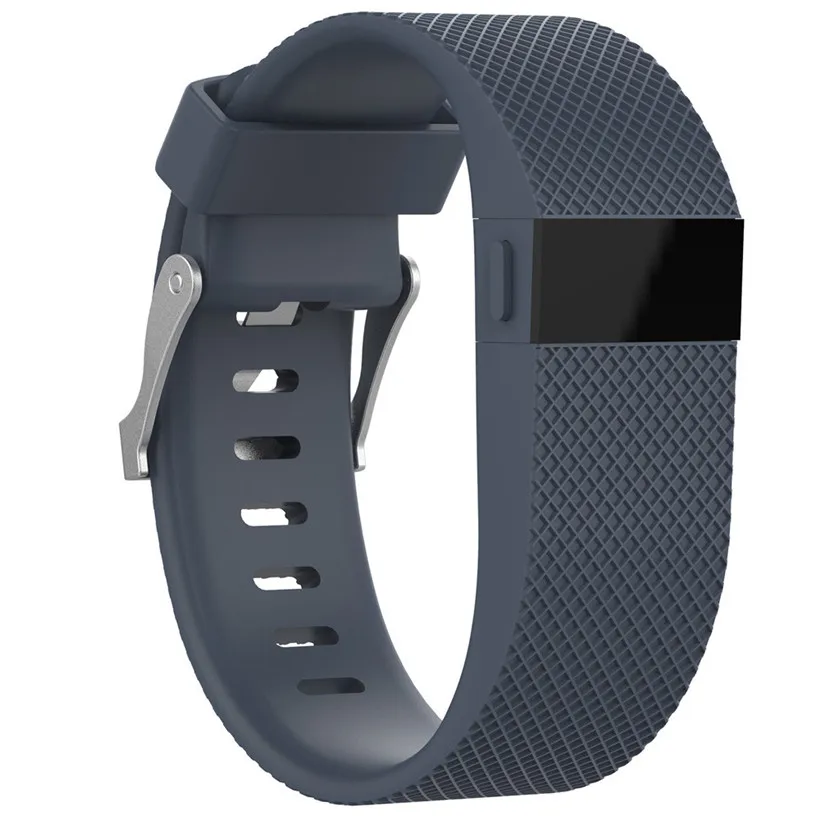 Сменный силиконовый ремешок, резиновый ремешок, браслет для Fitbit Charge HR, Прямая поставка 0608 - Цвет: Зеленый