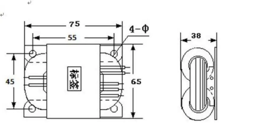 GZLOZONE 20VA Pure Copper R-core Transformer 6V / 9V /12V /15V/ 18V  L16-2-1 5