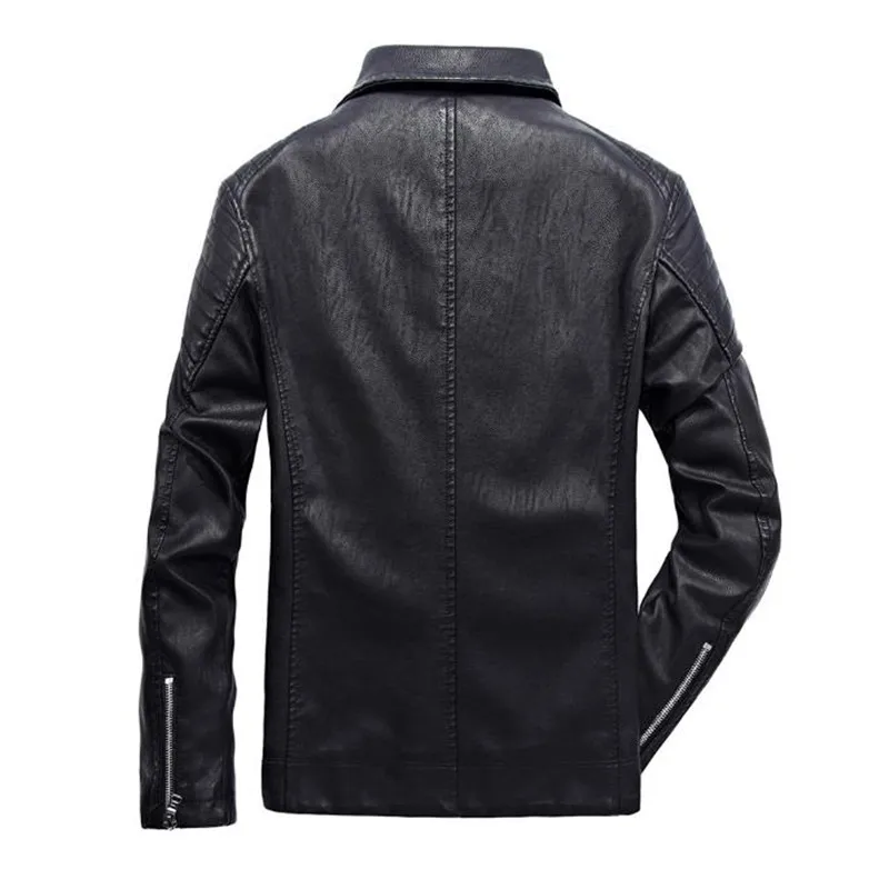 Pu Los Color Viento E Cuero Alta Sólido Chaqueta Otoño Invierno Hombres De Capa wine Red Prueba Gama black A Motocicleta 2017 Brown xPF4wfqOY