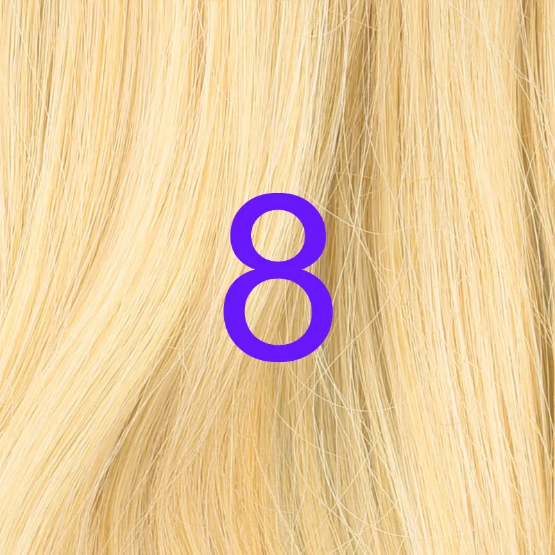 DinDong синтетические волосы для наращивания 2" конский хвост для наращивания хвост Flase пони хвост шиньон природа волна блонд коричневый черный - Цвет: #8