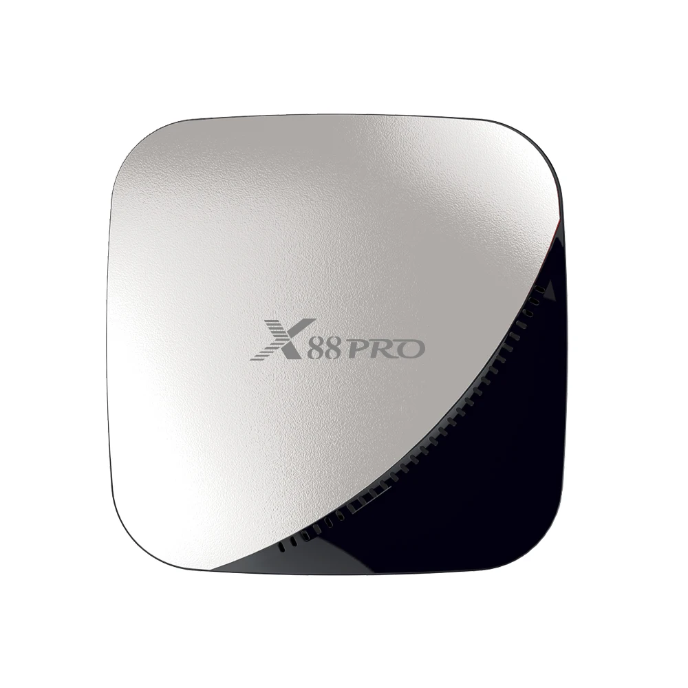 Ilebygo X88 PRO Android 9,0 Smart ТВ коробка 4 Гб 64 Гб с двумя камерами, процессор Rockchip RK3318 Quad core WI-FI H.264 4 K Google Play YouTube Декодер каналов кабельного телевидения