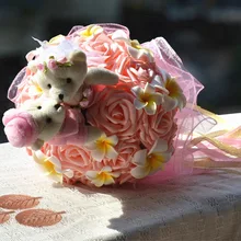 Моделирование Креативные Свадебные подарки цветы Свадебный букет D75