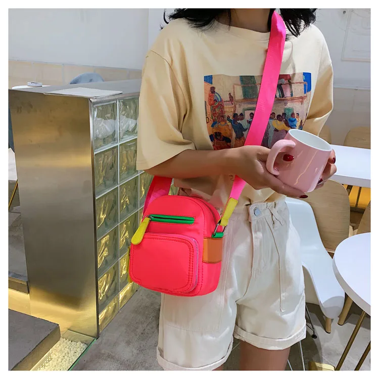 Leisure Baggage Girls New Korean Broadband Baitao Baggage Summer Fashion Westernized Single Shoulder Slant Baggage