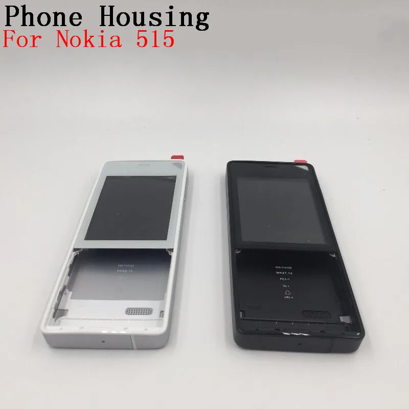 

RTBESTOYZ Front Frame Battery Door Back Cover Housing Case For Nokia 515 RM-952 With Volume Button Without Keyboard