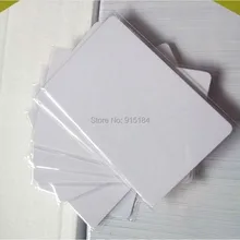 100 шт./лот) 13,56 МГц RFID водонепроницаемый ПВХ близость MF1K S50 NFC смарт-карта для контроля доступа