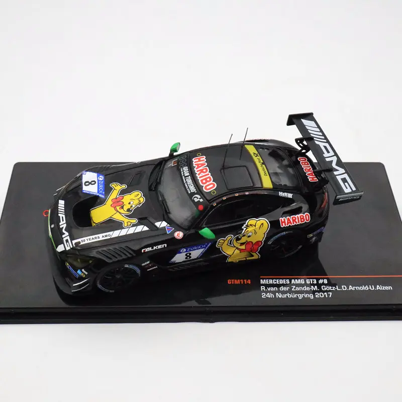 IXO 1:43 Mercedes AMG GT3#8 24h Nurburgring Benz GTM114 коллекция ограниченной серии