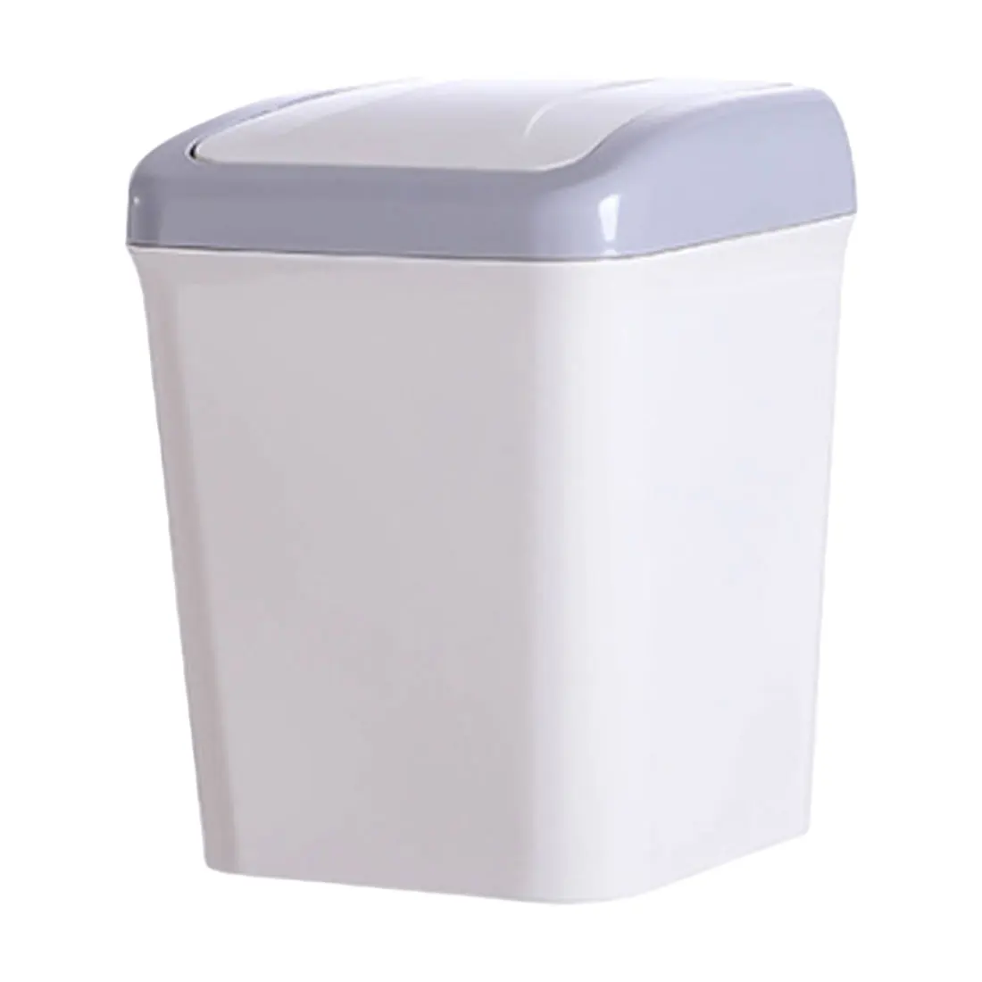 Маленькая мини-корзина для мусора, настольная креативная Милая корзина для мусора, стол для дома, офиса, гостиной, мусорное ведро для хранения бумаги - Цвет: white