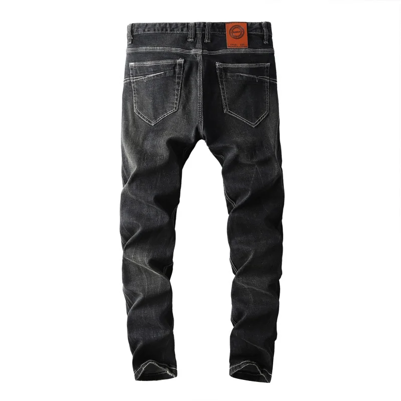 2019 Newly Fashion Men's Jeans Big Size 29-42 Hip Hop Jeans Homme Elastic Denim Pants Top Quality Skinny Fit Classical Jeans Men 2019 Newly Fashion Men's Jeans Big Size 29-42 Hip Hop Jeans Homme Elastic Denim Pants Top Quality Skinny Fit Classical Jeans Men