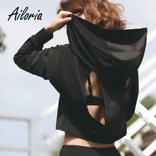 Женские футболки для бега с капюшоном, Джерси, дышащая спортивная одежда, топ для фитнеса, йоги, спортивная одежда, спортивная футболка для тренировок, спортивная куртка, топы