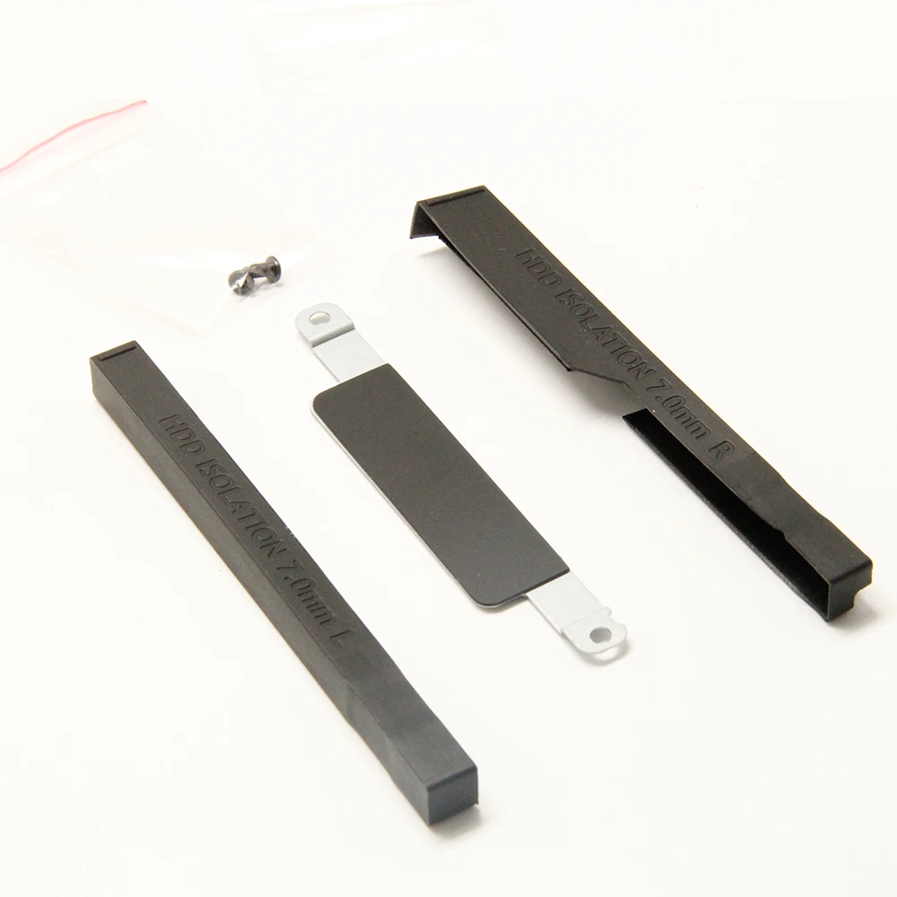 10Pcs Lot Hard Disk Cases Tray for DE E6230 HDD Caddy with rubbers HDD Caddy Hard Disk Drive Bracket with screws