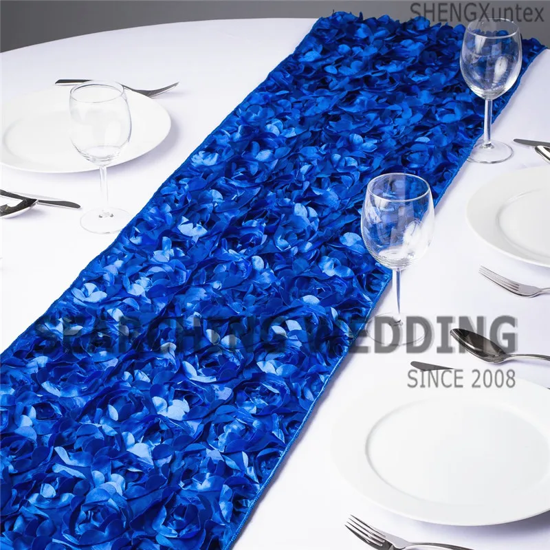 

Satin Rosette Table Runner Wedding Decoration