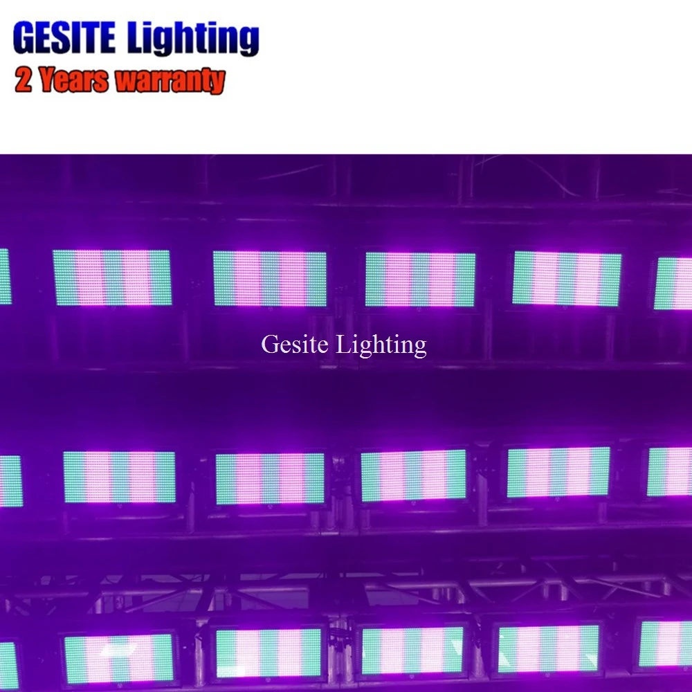 Dmx6 e dmx16 e modo de Canais Rainbow Efeito 1000 w Led Strobe Light Full on 13 Rainbow efeito 1000 W Led Strobe Light
