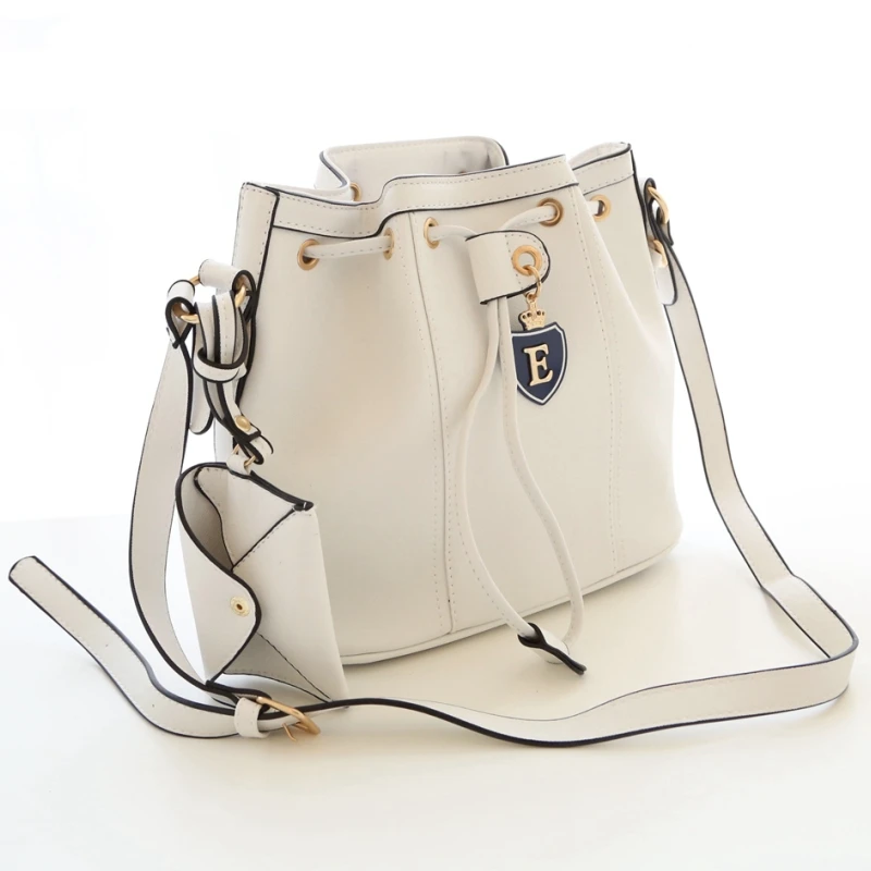 

2017 Japan and South Korea style wonderful bucket bag pulling belt buckle tide Bag Messenger Shoulder Bag