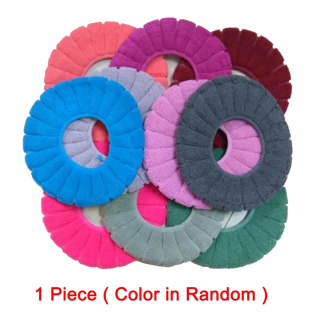 5 цветов, чехлы для унитаза, теплые, удобные, коралловые, покрытие для унитаза, квалифицированные коврики для ванной, покрытие для ванной и туалета, коврик для ванной комнаты - Цвет: Random Color