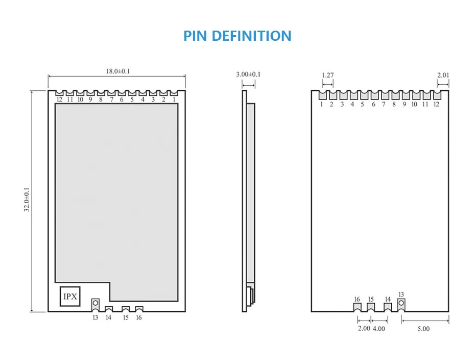 CC1101 433 МГц 100 мВт РЧ модуль 20dBm CDSENET E07-433M20S трансивер SMD PA 433 МГц IPEX передатчик и приемник