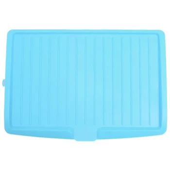 

Plastic Dish Drainer Drip Tray Plate Cutlery Rack Kitchen Sink Rack Holder Large