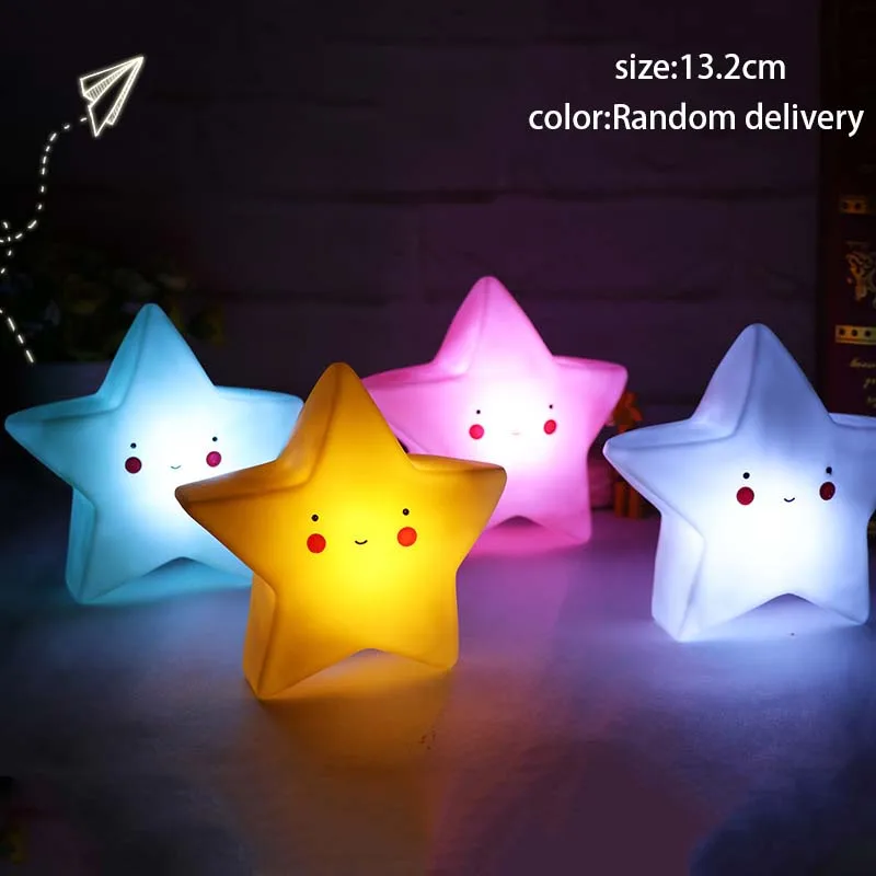 

Children's Puzzle New Unicorn Star Flamingo Night Light Dinosaur Toys Bedside Nightlights Get Up Lights Baby Home Decor Kid Gift