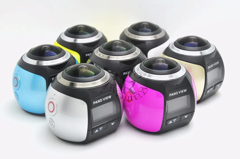 

V1 360 Video Camera Wifi HD Mini Panoramic Camera 360 Video Camera Sports Camcorder for Virtual Glasses VR DVR Cam