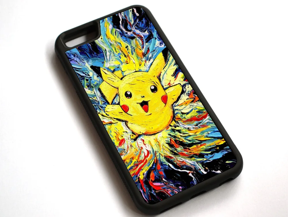 Cartoon Anime Pikachu Pokemon Case Cover For Apple iPhone 7 7Plus|case cover |pokemon casecover for - AliExpress