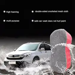 Губка для автомойки блок высокой плотности 8-гранная витая впитывающая губка для мойки автомобиля легко сцепление для мытья автомобиля